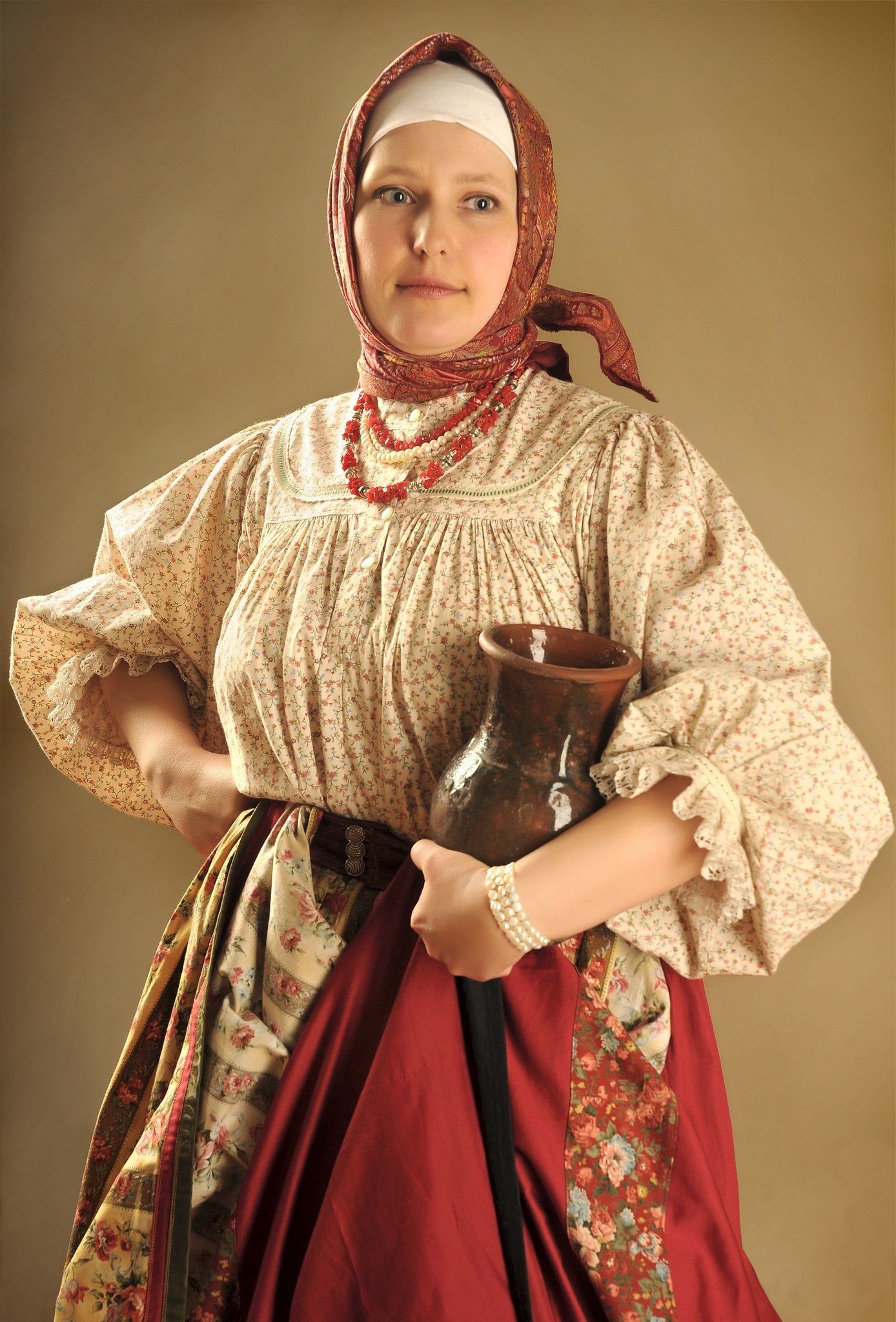 Girls in Slavic costumes in Mogadishu